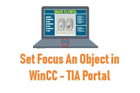 how to set focus in wincc tia portal
