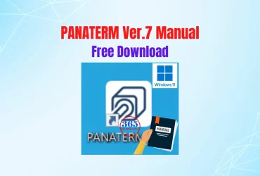 PANATERM V7 Operating Manual PDF Download