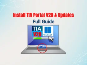 How to install TIA Portal V20 and updates